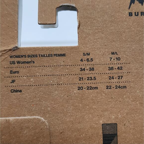 NWT Burton Women's Emblem Midweight Socks-S/M (4-6.5) - Picture 4 of 6